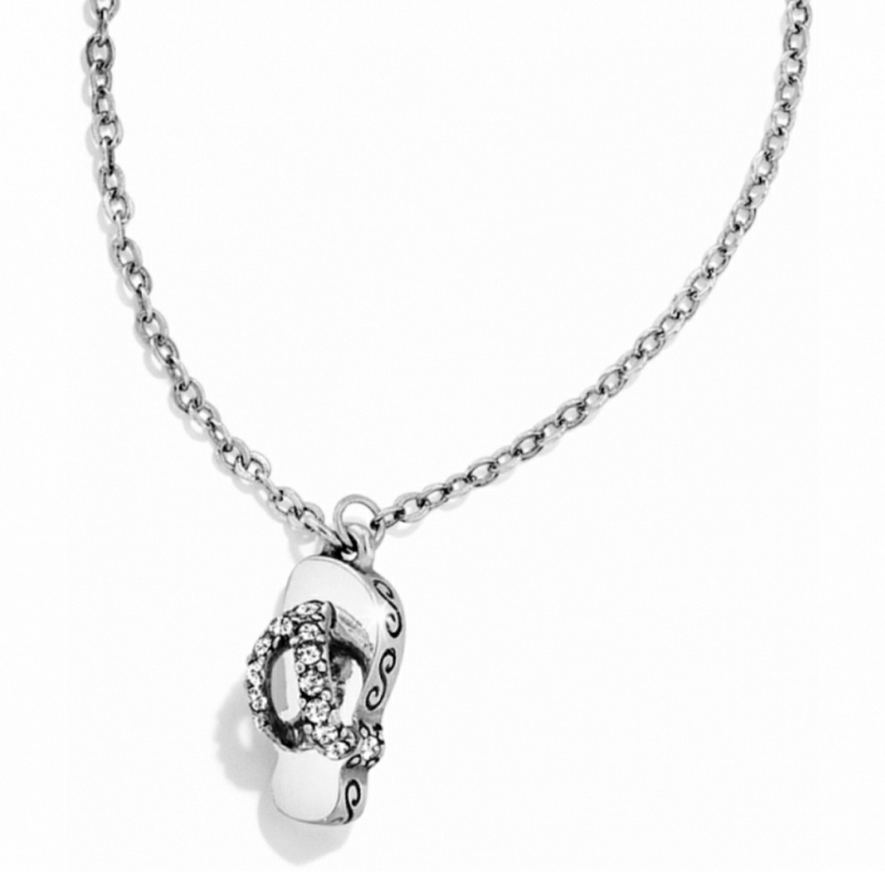 Brighton Starry Night Flip Flop Necklace